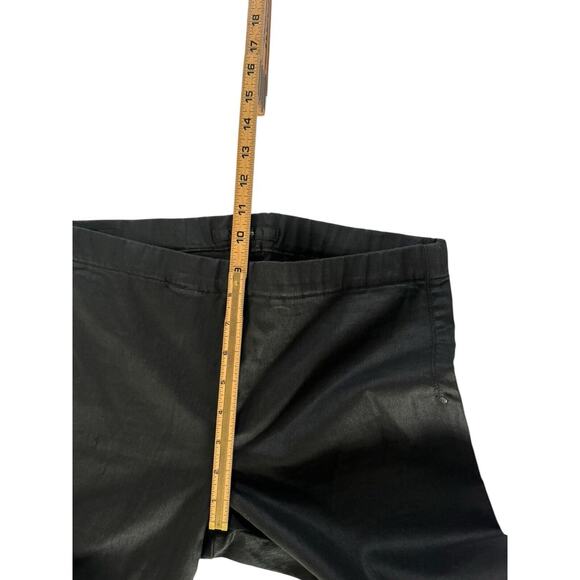 Joes Jeans “The Legging” Large Pull On Ankle Zip Skinny Black #3795 - Picture 11 of 13